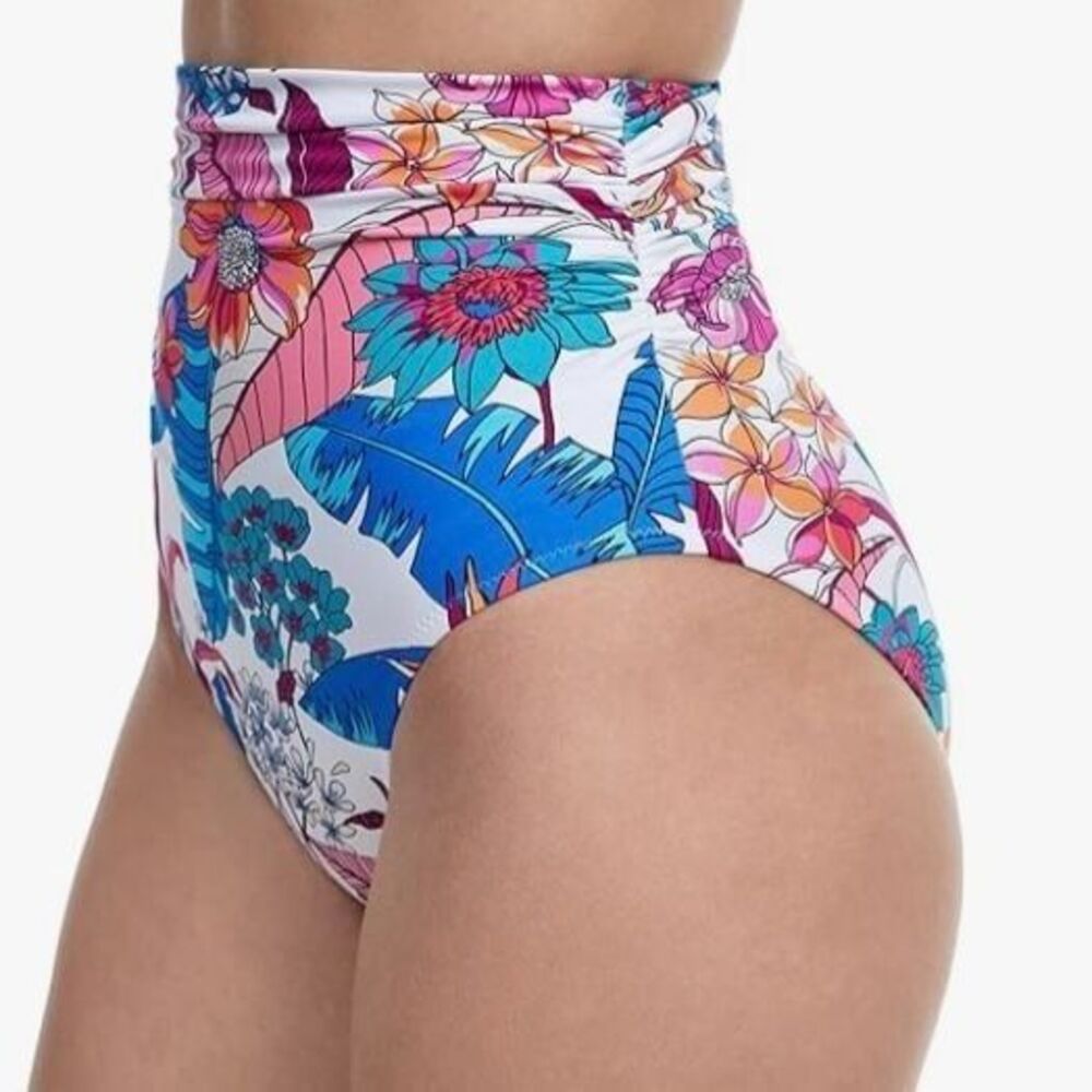 Profile by Gottex NWT Sz 14  Bohemian Gypsy High Waist Swim Bottom